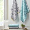 Cotton Jacquard Bath Towel 6 Piece Set