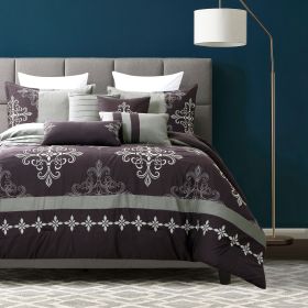 Menula 7PC COMFORTER SET (size: QUEEN)